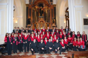 Coros de M�laga, Sevilla, Huelva y Coria del Rio. 5� Aniversario. Iglesia de San Agust�n