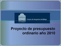 Presentaci�n de presupuestos