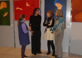 Inauguracion muestra Lola Fernandez